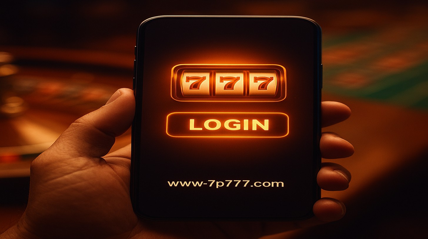 7P777 COM গেমিং প্ল্যাটফর্ম: নিরাপদ নিবন্ধনের জন্য লগইন পৃষ্ঠা